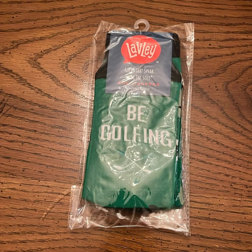 I’d Rather Be Golfing socks, one size fits‎ most, new in package